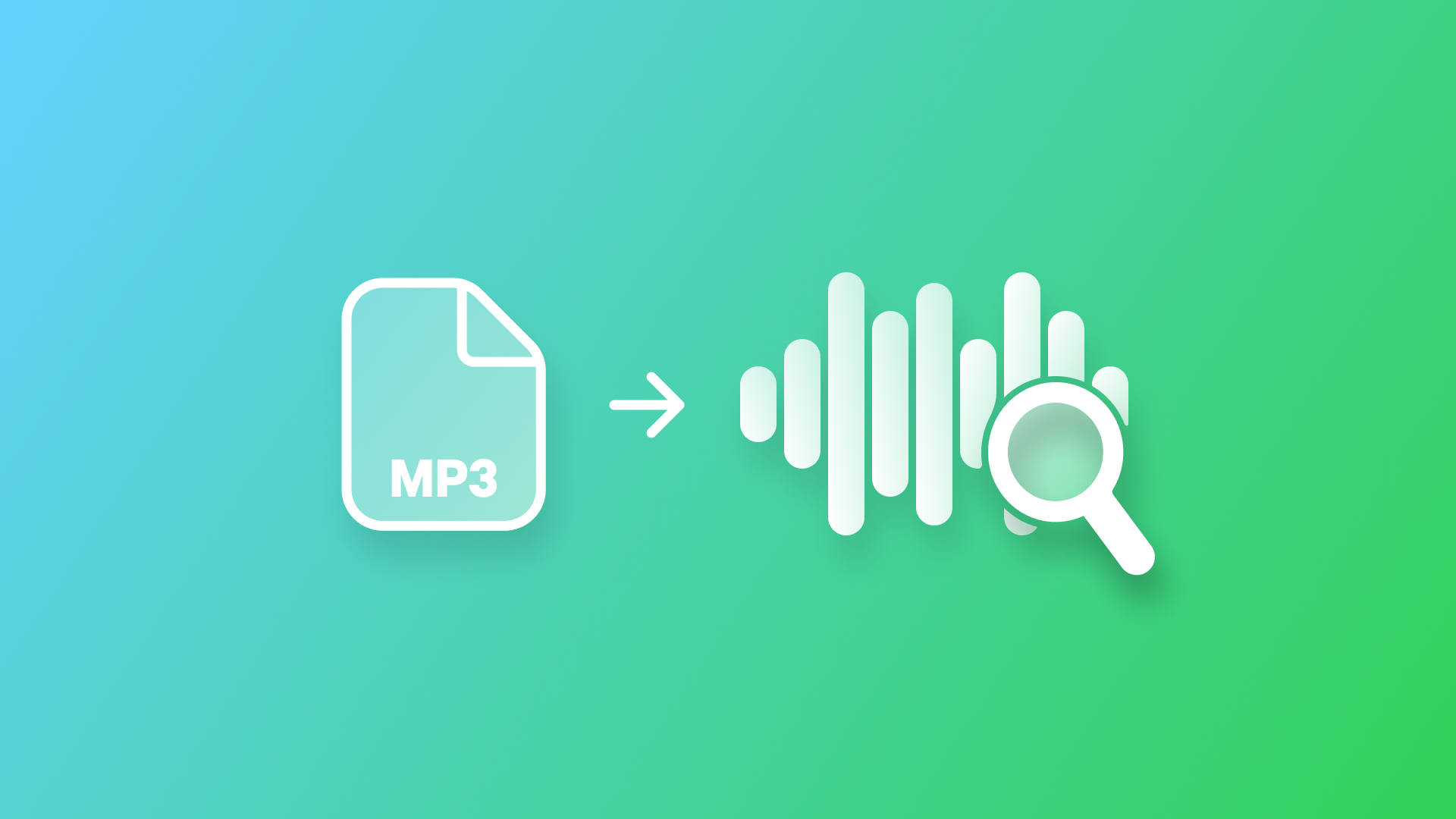 Identifying individual sounds in an audio file